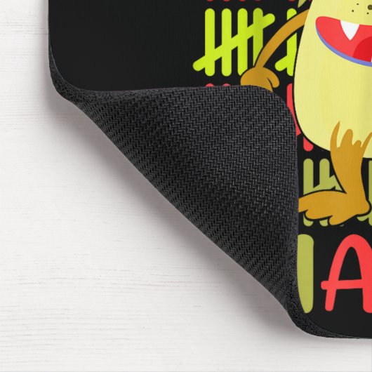 67 Days Smarter Little Monster 67th Day School Gir Muismat (Hoek)