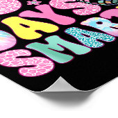 67 Days Smarter Rainbow Back To School Teacher Kid Poster (Hoek)