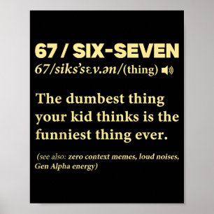 67 Definitie Betekenis Zes Zeven Grappige Meme Ler Poster