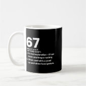 67 Definitie Grappig Six Seven Meme 6 7 Koffiemok (Links)