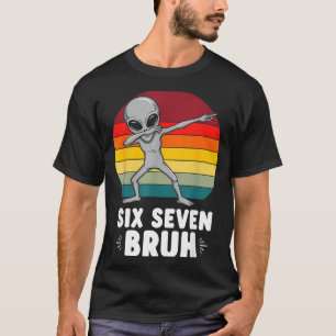 67 Dieren Grappig 67 Brainrot Jeugd Kinderen Alien T-shirt