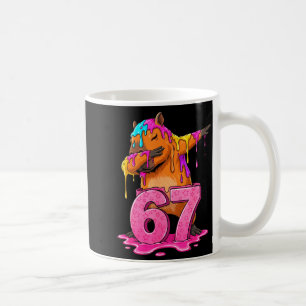 67 Dieren Grappig 67 Brainrot Jeugd Kinderen Capyb Koffiemok