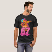 67 Dieren Grappig 67 Brainrot Jeugd Kinderen Capyb T-shirt (Voorkant volledig)