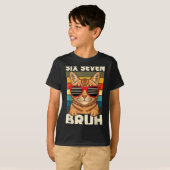 67 Dieren Grappig 67 Brainrot Jeugd Kinderen Kat 6 T-shirt (Voorkant volledig)