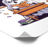 67 Do The Math Ghost Teacher Halloween Costume Mat Poster (Hoek)