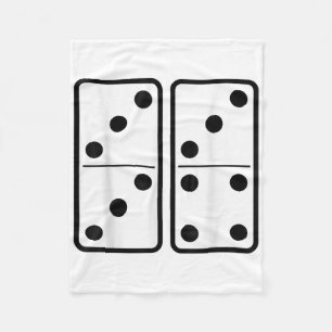 67 Domino Zes Zeven Tegels Meme Retro Gamer Vintag Fleece Deken