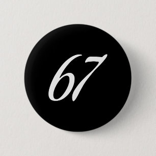 67 Doot Doot Chicago Street Songtekst Meme Skril Ronde Button 5,7 Cm