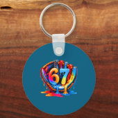 67 Drip Baseball Life Style 101 Apparel Youth Drip Sleutelhanger (Voorkant)