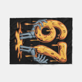 67 Drip Grappig Skelet Halloween 67 Meme Ijs Fleece Deken (Voorkant (Horizontaal))