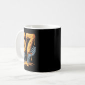 67 Drip Grappig Skelet Halloween 67 Meme Ijs Koffiemok (Voorkant links)