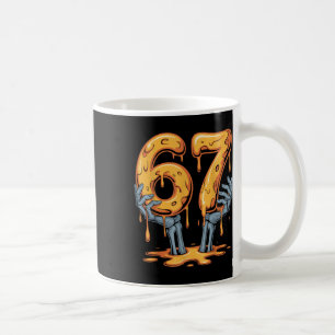 67 Drip Grappig Skelet Halloween 67 Meme Ijs Koffiemok