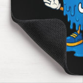 67 Drip Ice Cream Hockey Player  Muismat (Hoek)