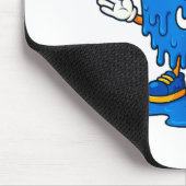 67 Drip Ice Cream Hockey Player  Muismat (Hoek)