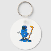 67 Drip Ice Cream Hockey Player  Sleutelhanger (Voorkant)