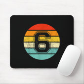 67 Drip Meme Grappig 6 7 Kostuum Koppel Retro _1 Muismat (Met muis)