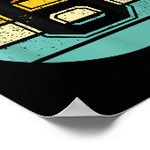 67 Drip Meme Grappig 6 7 Kostuum Koppel Retro _1  Poster (Hoek)