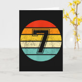67 Drip Meme Grappig 6 7 Kostuum Koppel Retro  Kaart (Gele Bloem)