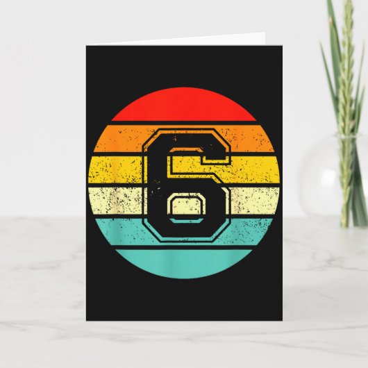 67 Drip Meme Grappig 6 7 Kostuum Koppel Retro Kaart (Voorkant)