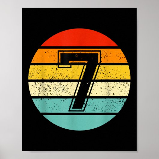 67 Drip Meme Grappig 6 7 Kostuum Koppel Retro Poster (Voorkant)