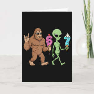 67 Drip Meme Grappige Zes Zeven Bigfoot Alien Sasq Kaart