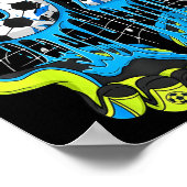 67 Drip Soccer Gen Alpha Slang Six Seven Meme  Poster (Hoek)