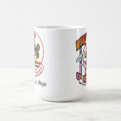 67 FS Aangepaste koffie-Mok met roepnaam Koffiemok (Center)