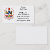 67 FS-Visitekaartje Visitekaartje (Voorkant / Achterkant)