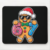 67 Funny Christmas Boys Kids Xmas Six Seven Ginger Muismat (Voorkant)