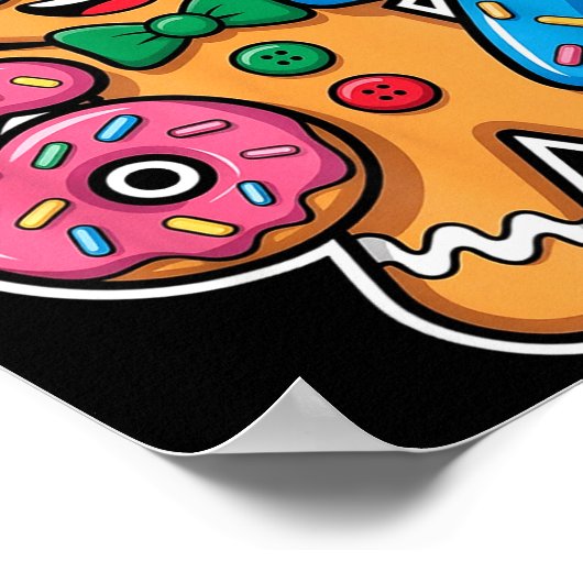 67 Funny Christmas Boys Kids Xmas Six Seven Ginger Poster (Hoek)