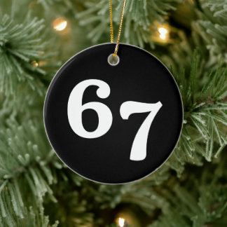 67 Funny Gen Alpha Lingo Keramisch Ornament