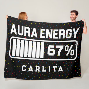67 Funny Meme Aura Energy bij 67 Six Seven Meme Ge Fleece Deken