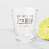 67 Funny Meme Aura Energy bij 67 Six Seven Meme Ge Shot Glas (Achterkant)
