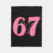 67 Funny Meme Couple Saint Valentine  Fleece Deken (Voorkant)