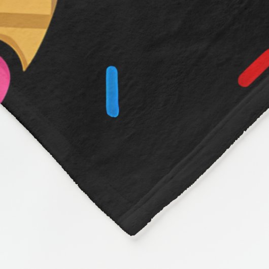 67 Funny Meme Ice Cream Six Seven Gen Alpha Fleece Deken (Hoek)