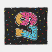67 Funny Meme Ice Cream Six Seven Gen Alpha Fleece Deken (Voorkant (Horizontaal))