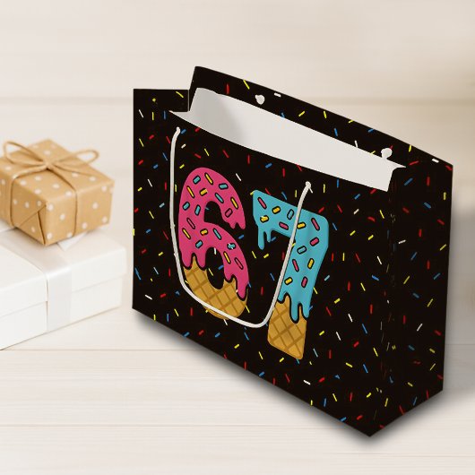 67 Funny Meme Ice Cream Six Seven Gen Alpha Groot Cadeauzakje