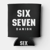 67 Funny Meme Six Seven Gen Alpha Blikjeskoeler (Voorkant)