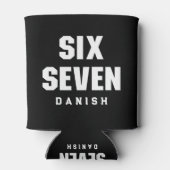 67 Funny Meme Six Seven Gen Alpha Blikjeskoeler (Achterkant)