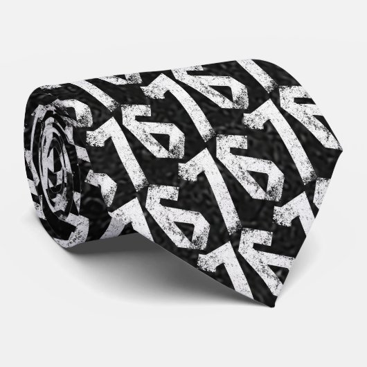 67 Funny Meme Six Seven Gen Alpha Stropdas (Opgerold)