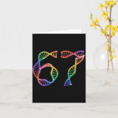 67 Funny Number Meme Dna Replication Molecular Bio Kaart (Gele Bloem)