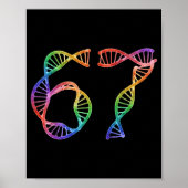 67 Funny Number Meme Dna Replication Molecular Bio Poster (Voorkant)