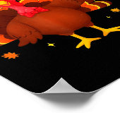 67 Funny Thanksgiving Turkey Meme Six Seven 6 7 Gi Poster (Hoek)