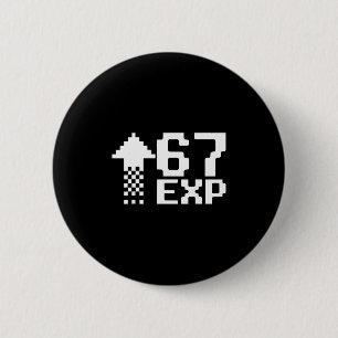 67 Gamen Kids Drip Meme Grappig Six Seven Gen Alph Ronde Button 5,7 Cm