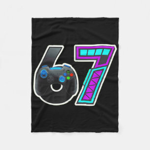 67 Gamer Console Controller Ontwerp Fleece Deken