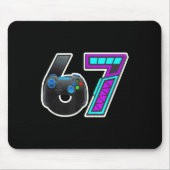 67 Gamer Console Controller Ontwerp Muismat (Voorkant)