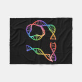 67 Grappig Nummer Meme DNA-replicatie Moleculaire Fleece Deken (Voorkant (Horizontaal))