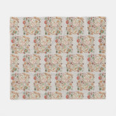 67 Grappige 6 7 Zes Zeven Peperkoek Kerst Fleece Deken (Voorkant (Horizontaal))