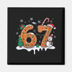 67 Grappige Gemberkoek Kerstmis Koekjes Mannen Vro Magneet
