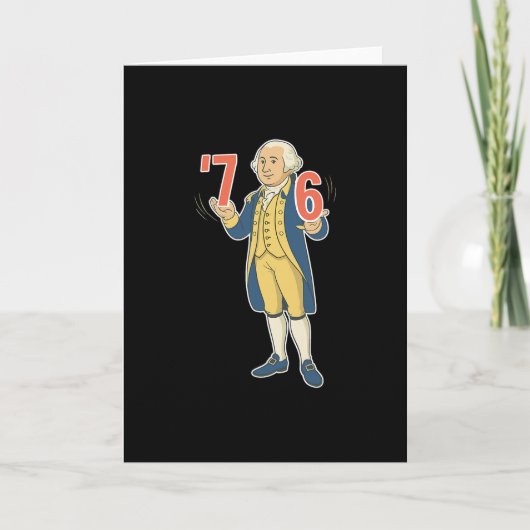 67 Grappige George Washington Meme Zes Zeven Gen A Kaart (Voorkant)