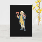 67 Grappige George Washington Meme Zes Zeven Gen A Kaart (Gele Bloem)